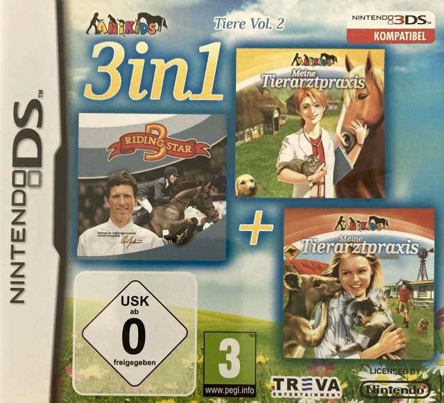 3in1: Meine Tierarztpraxis + Meine Tierarztpraxis in Australien + Riding Star 3