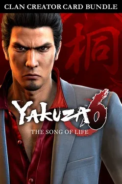Cover Yakuza 6: Song of Life - Clan Creator Card Bundle