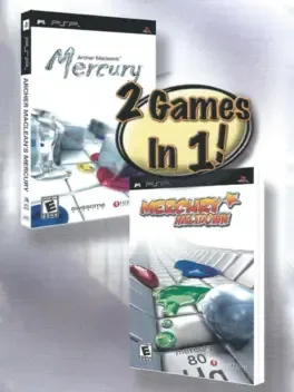 Cover 2 Games in 1! Archer Macleans Mercury / Mercury Meltdown